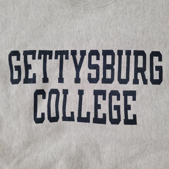 Vintage Y2K Gettysburg College Sweatshirt Womens Small 20x24 Baggy - Picture 15 of 16